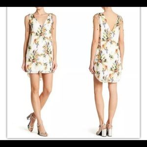 Haute Hippie Women's Endless Summer Night Out Floral Dress Hi-Lo Hem size 6